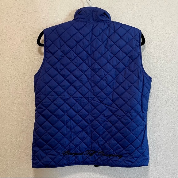 Cowgirl Tuff Company "Victory" Cross Embroidered Diamond Quilted Puffer Vest - Picture 4 of 7